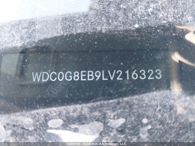 2020 Mercedes-benz Glc 300 4matic მანქანა იყიდება აუქციონზე, vin: WDC0G8EB9LV216323, აუქციონის ნომერი: 12554192
