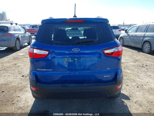 MAJ6P1ULXJC218825 Ford Ecosport Se
