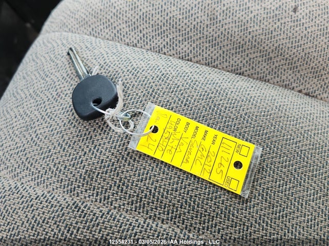 Aukcja sprzedaży 2012 Gmc Savana G2500, vin: 1GTW7FBA1C1111265, numer aukcji: 12554231