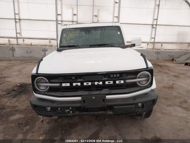 2025 Ford Bronco Outer Banks მანქანა იყიდება აუქციონზე, vin: 1FMDE8BH2SLA82895, აუქციონის ნომერი: 12554251