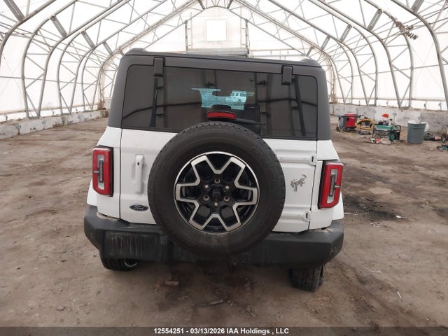 2025 Ford Bronco Outer Banks მანქანა იყიდება აუქციონზე, vin: 1FMDE8BH2SLA82895, აუქციონის ნომერი: 12554251