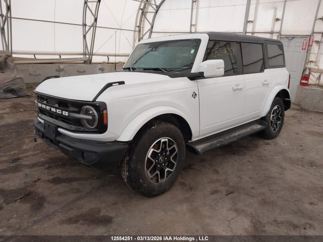2025 Ford Bronco Outer Banks მანქანა იყიდება აუქციონზე, vin: 1FMDE8BH2SLA82895, აუქციონის ნომერი: 12554251