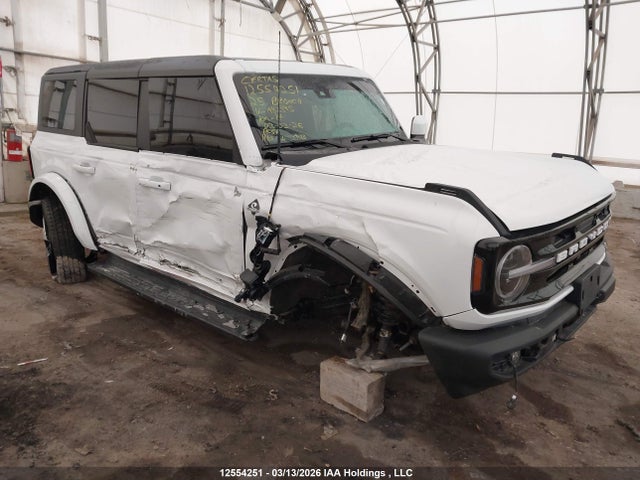 2025 Ford Bronco Outer Banks მანქანა იყიდება აუქციონზე, vin: 1FMDE8BH2SLA82895, აუქციონის ნომერი: 12554251