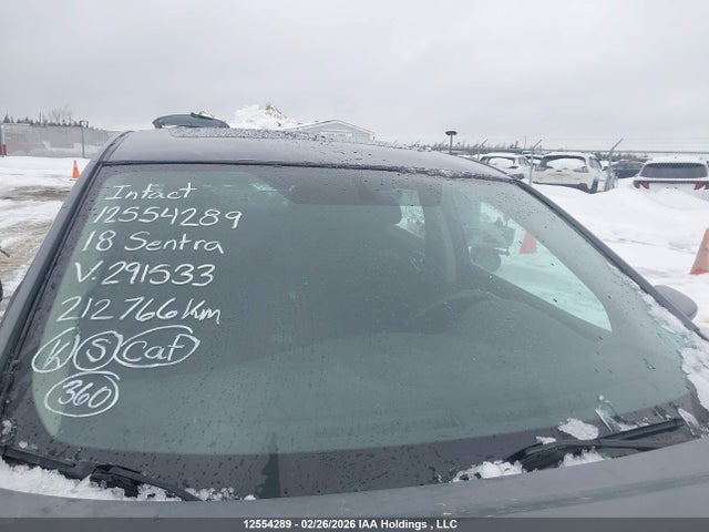 Aukcja sprzedaży 2018 Nissan Sentra S/sv/sr/sl, vin: 3N1AB7AP0JY291533, numer aukcji: 12554289