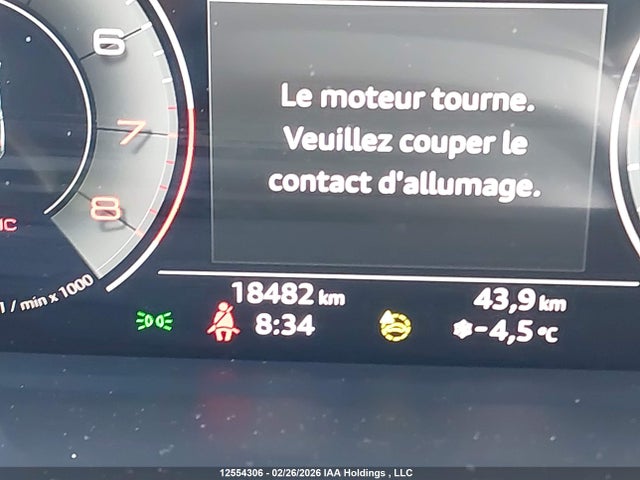 2023 Audi Q3 Technik 45 მანქანა იყიდება აუქციონზე, vin: WA1FECF34P1118419, აუქციონის ნომერი: 12554306