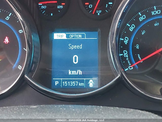 12554331 :رقم المزاد ، 1G1PE5SB4E7334714 vin ، 2014 Chevrolet Cruze مزاد بيع