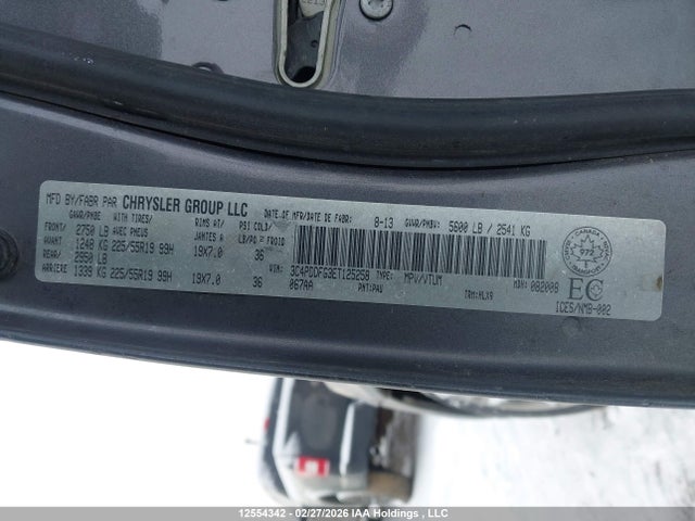 3C4PDDFG3ET125258 Dodge Journey R/t