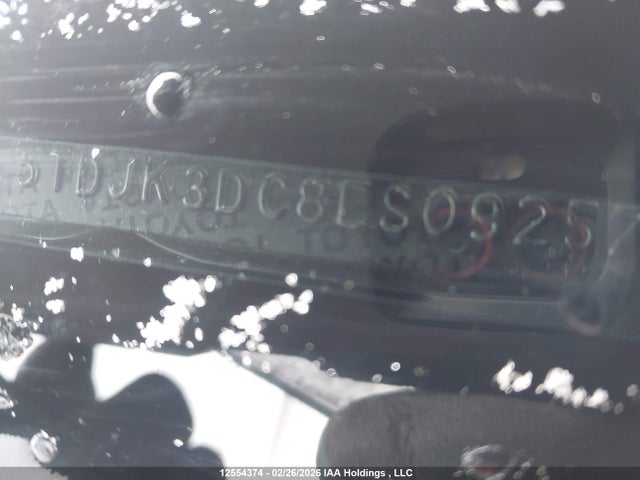 12554374 :رقم المزاد ، 5TDJK3DC8ES092578 vin ، 2014 Toyota Sienna Le مزاد بيع