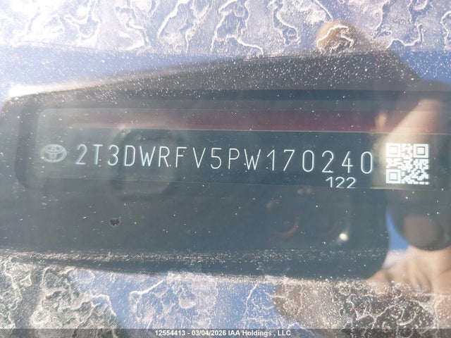 Aukcja sprzedaży 2023 Toyota Rav4 Limited, vin: 2T3DWRFV5PW170240, numer aukcji: 12554413