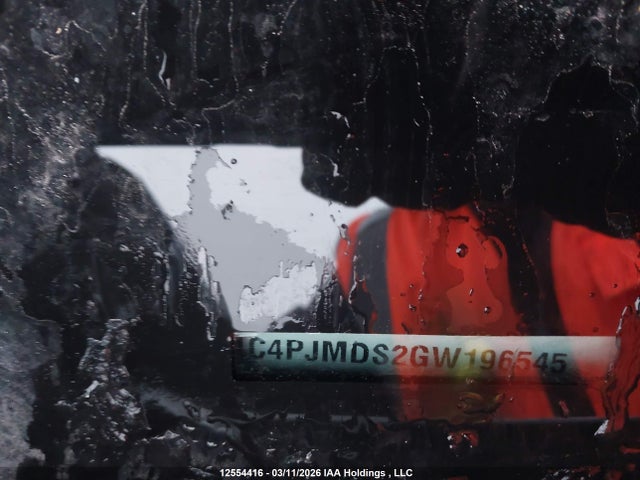1C4PJMDS2GW196545 Jeep Cherokee Limited