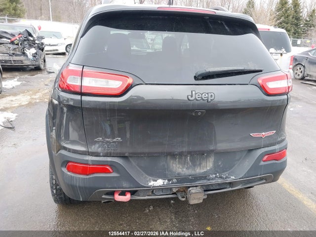 12554417 :رقم المزاد ، 1C4PJMBS4HW569685 vin ، 2017 Jeep Cherokee Trailhawk مزاد بيع