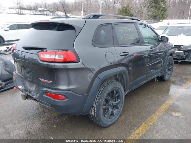 12554417 :رقم المزاد ، 1C4PJMBS4HW569685 vin ، 2017 Jeep Cherokee Trailhawk مزاد بيع
