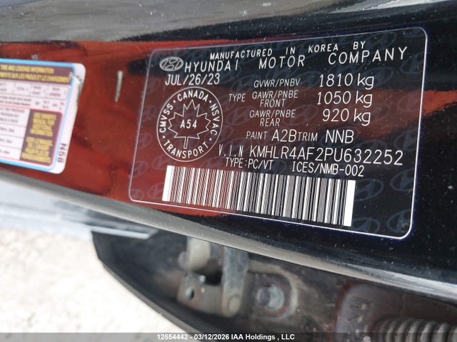 Aukcja sprzedaży 2023 Hyundai Elantra, vin: KMHLR4AF2PU632252, numer aukcji: 12554442