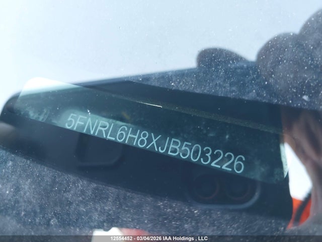 5FNRL6H8XJB503226 Honda Odyssey Touring