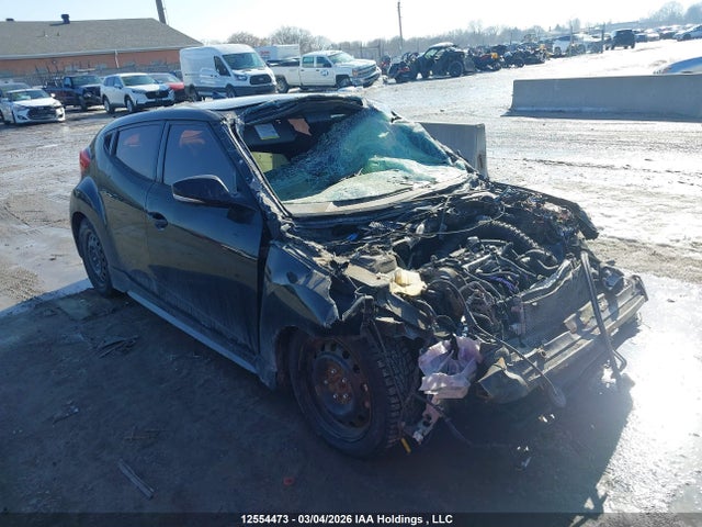 Продажа на аукционе авто 2016 Hyundai Veloster Turbo, vin: KMHTC6AE8GU252255, номер лота: 12554473