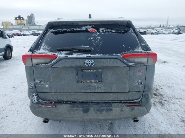 12554527 :رقم المزاد ، 2T3BWRFV2RW215337 vin ، 2024 Toyota Rav4 Hybrid مزاد بيع