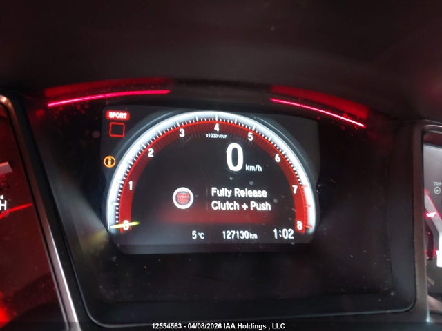 SHHFK8G3XJU301105 Honda Civic Type-r