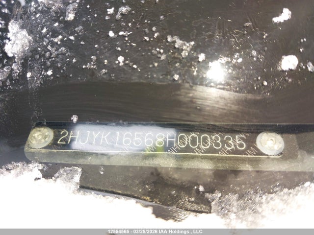Продаж на аукціоні авто 2008 Honda Ridgeline Ex-l, vin: 2HJYK16568H000335, номер лоту: 12554565