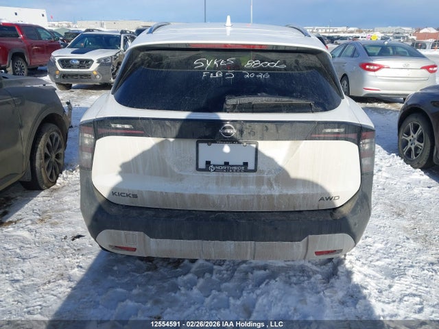 Продаж на аукціоні авто 2025 Nissan Kicks Sv, vin: 3N8AP6CB8SL418140, номер лоту: 12554591