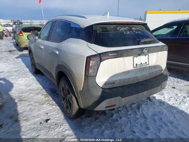 Продаж на аукціоні авто 2025 Nissan Kicks Sv, vin: 3N8AP6CB8SL418140, номер лоту: 12554591