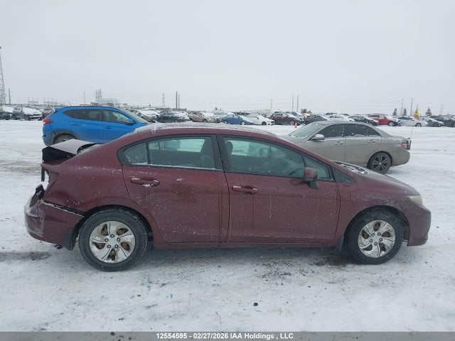 Aukcja sprzedaży 2014 Honda Civic Lx, vin: 2HGFB2F46EH020400, numer aukcji: 12554595