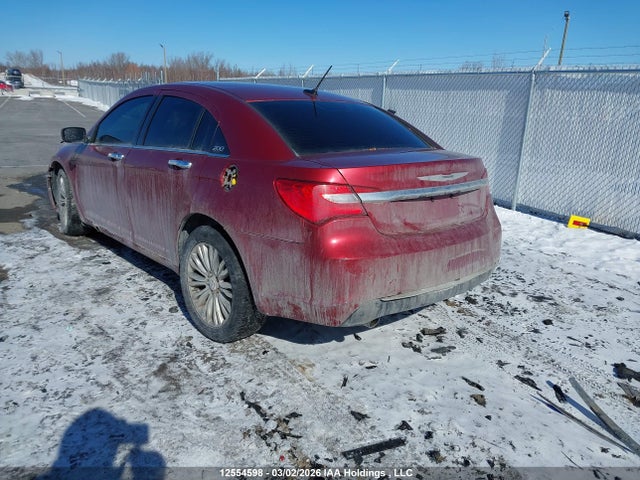 Продаж на аукціоні авто 2012 Chrysler 200 Limited, vin: 1C3CCBCGXCN245621, номер лоту: 12554598