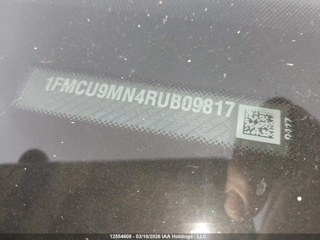 Продаж на аукціоні авто 2024 Ford Escape St Line, vin: 1FMCU9MN4RUB09817, номер лоту: 12554608
