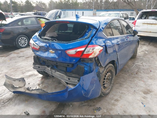 Продаж на аукціоні авто 2018 Chevrolet Cruze Lt Auto, vin: 3G1BE6SM2JS644860, номер лоту: 12554614