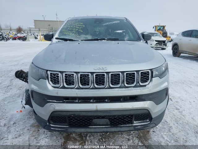 12554617 :رقم المزاد ، 3C4NJDAN7ST553965 vin ، 2025 Jeep Compass Sport مزاد بيع