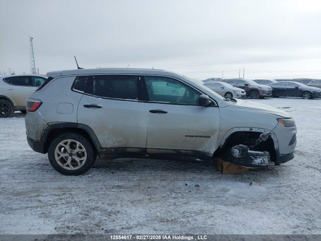 12554617 :رقم المزاد ، 3C4NJDAN7ST553965 vin ، 2025 Jeep Compass Sport مزاد بيع