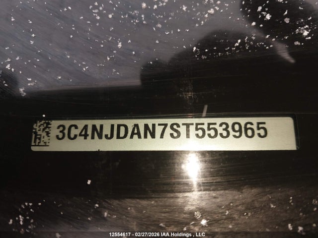 12554617 :رقم المزاد ، 3C4NJDAN7ST553965 vin ، 2025 Jeep Compass Sport مزاد بيع