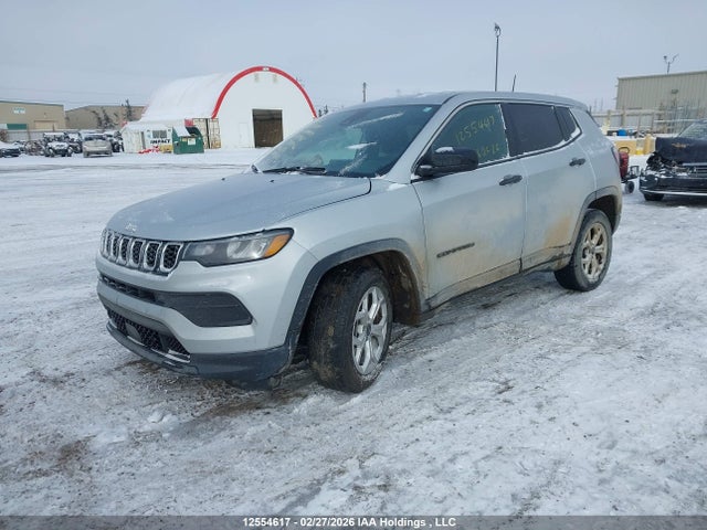 12554617 :رقم المزاد ، 3C4NJDAN7ST553965 vin ، 2025 Jeep Compass Sport مزاد بيع