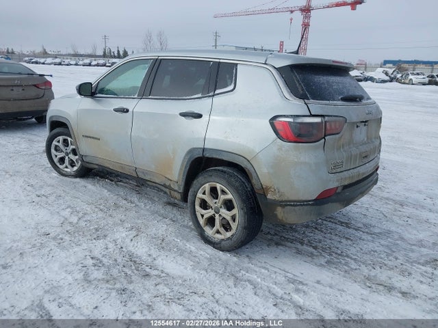 12554617 :رقم المزاد ، 3C4NJDAN7ST553965 vin ، 2025 Jeep Compass Sport مزاد بيع