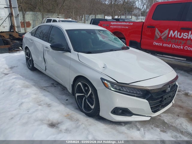 Продаж на аукціоні авто 2021 Honda Accord Se, vin: 1HGCV1F22MA802502, номер лоту: 12554624