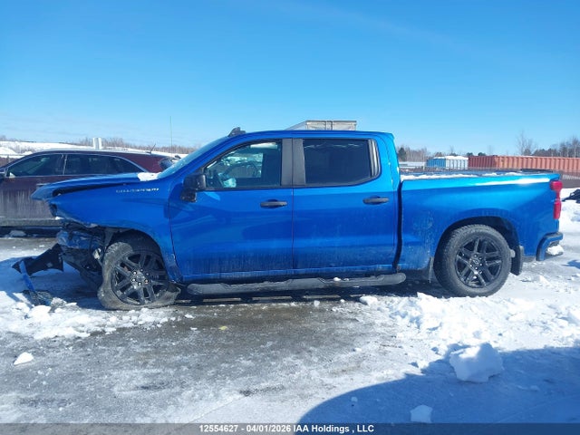 2022 Chevrolet Silverado K1500 Custom მანქანა იყიდება აუქციონზე, vin: 3GCPDBEK5NG545137, აუქციონის ნომერი: 12554627