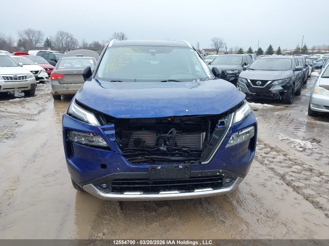 Продажа на аукционе авто 2021 Nissan Rogue Platinum, vin: JN8AT3DD7MW313483, номер лота: 12554700