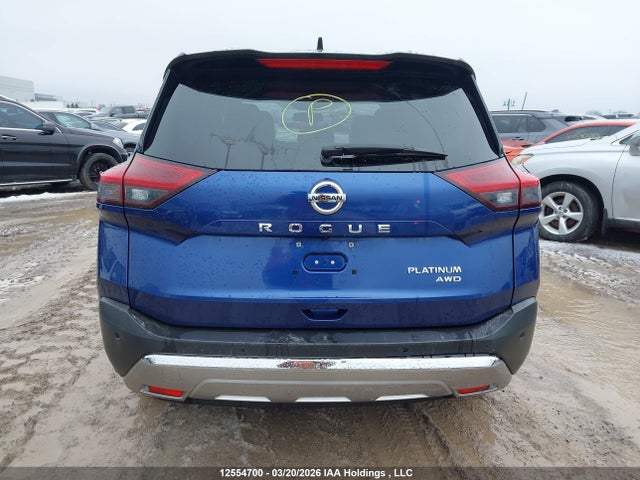 Продажа на аукционе авто 2021 Nissan Rogue Platinum, vin: JN8AT3DD7MW313483, номер лота: 12554700