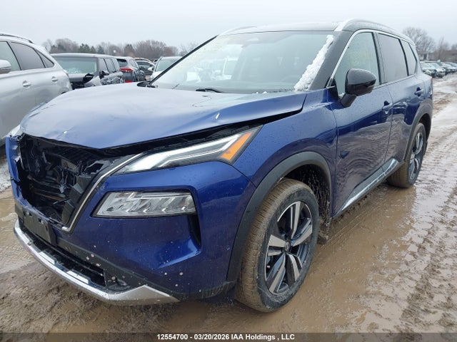 Продажа на аукционе авто 2021 Nissan Rogue Platinum, vin: JN8AT3DD7MW313483, номер лота: 12554700