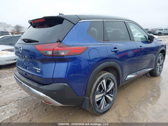Продажа на аукционе авто 2021 Nissan Rogue Platinum, vin: JN8AT3DD7MW313483, номер лота: 12554700