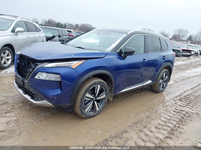 Продажа на аукционе авто 2021 Nissan Rogue Platinum, vin: JN8AT3DD7MW313483, номер лота: 12554700