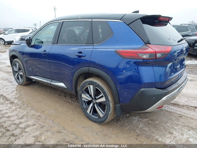 Продажа на аукционе авто 2021 Nissan Rogue Platinum, vin: JN8AT3DD7MW313483, номер лота: 12554700