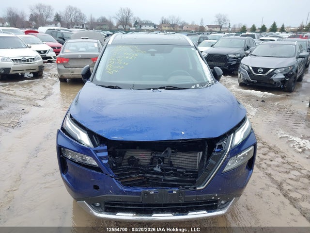 Продажа на аукционе авто 2021 Nissan Rogue Platinum, vin: JN8AT3DD7MW313483, номер лота: 12554700