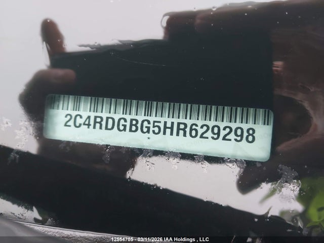 2C4RDGBG5HR629298 Dodge Grand Caravan