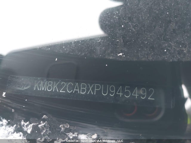 KM8K2CABXPU945492 Hyundai Kona Se