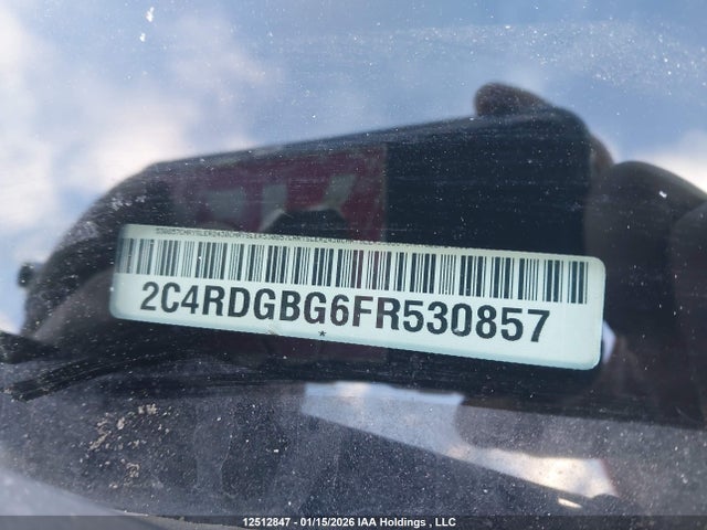 2C4RDGBG6FR530857 Dodge Grand Caravan Se/sxt
