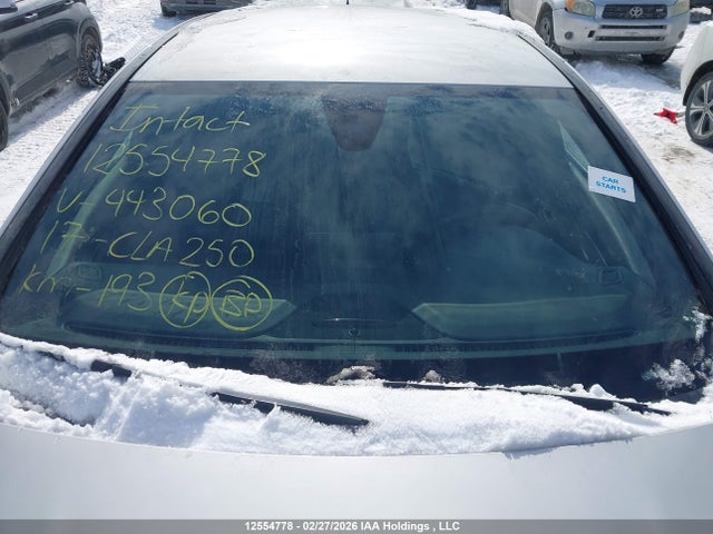 12554778 :رقم المزاد ، WDDSJ4GB5HN443060 vin ، 2017 Mercedes-benz Cla 250 4matic مزاد بيع