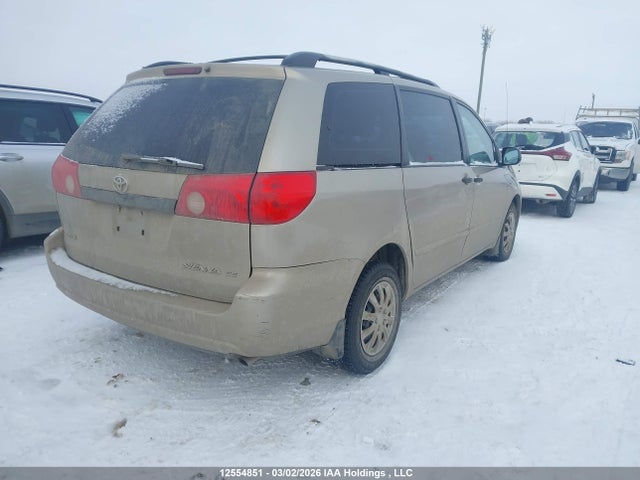 2007 Toyota Sienna Ce 7 Passenger/ce 8 Passenger მანქანა იყიდება აუქციონზე, vin: 5TDZK29CX7S080831, აუქციონის ნომერი: 12554851