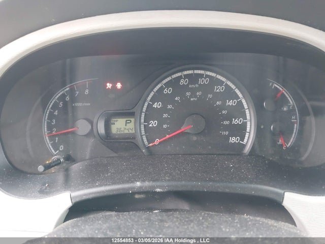 12554853 :رقم المزاد ، 5TDZK3DC1CS195650 vin ، 2012 Toyota Sienna V6 7 Passenger مزاد بيع