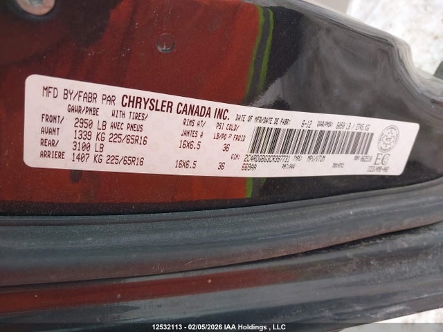 Aukcja sprzedaży 2012 Dodge Grand Caravan Se/sxt, vin: 2C4RDGBG3CR397731, numer aukcji: 12532113