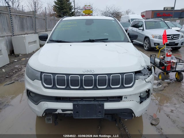 Продаж на аукціоні авто 2022 Jeep Compass North, vin: 3C4NJDBB6NT214560, номер лоту: 12554922